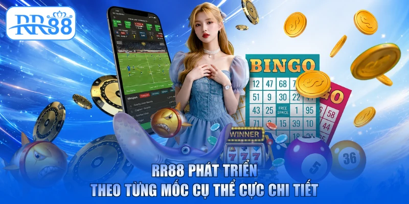 RR88 phát triển theo từng mốc cụ thể cực chi tiết